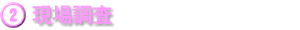 現場調査